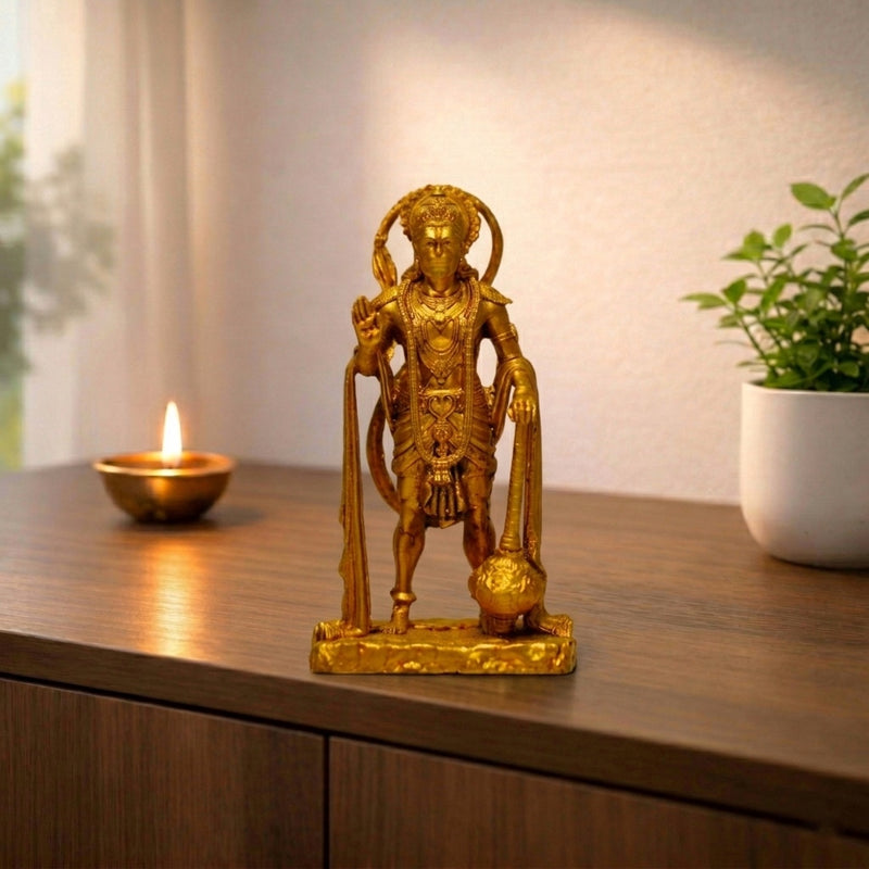 Sarangpur Hanuman ji – Gold Finish