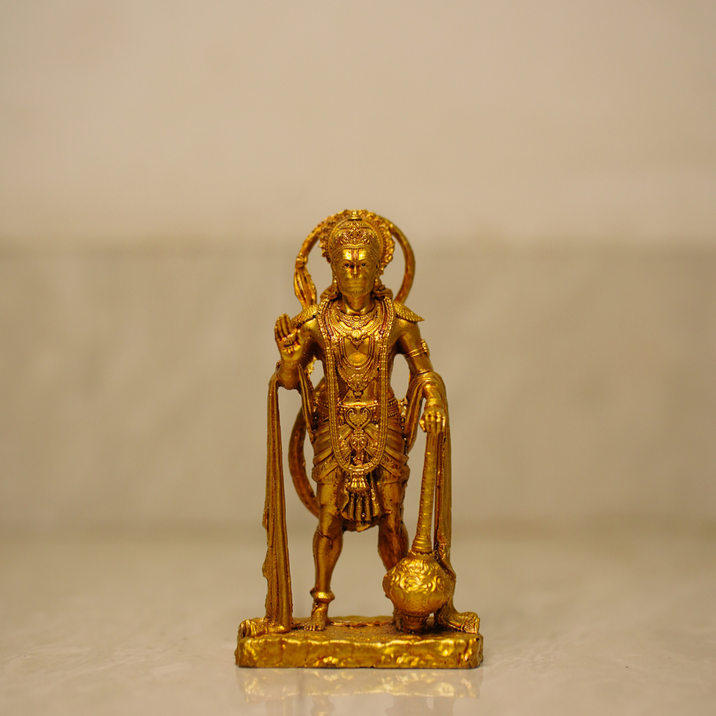 Sarangpur Hanuman ji – Gold Finish