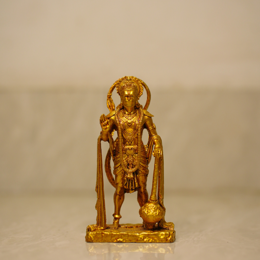 Sarangpur Hanuman ji – Gold Finish