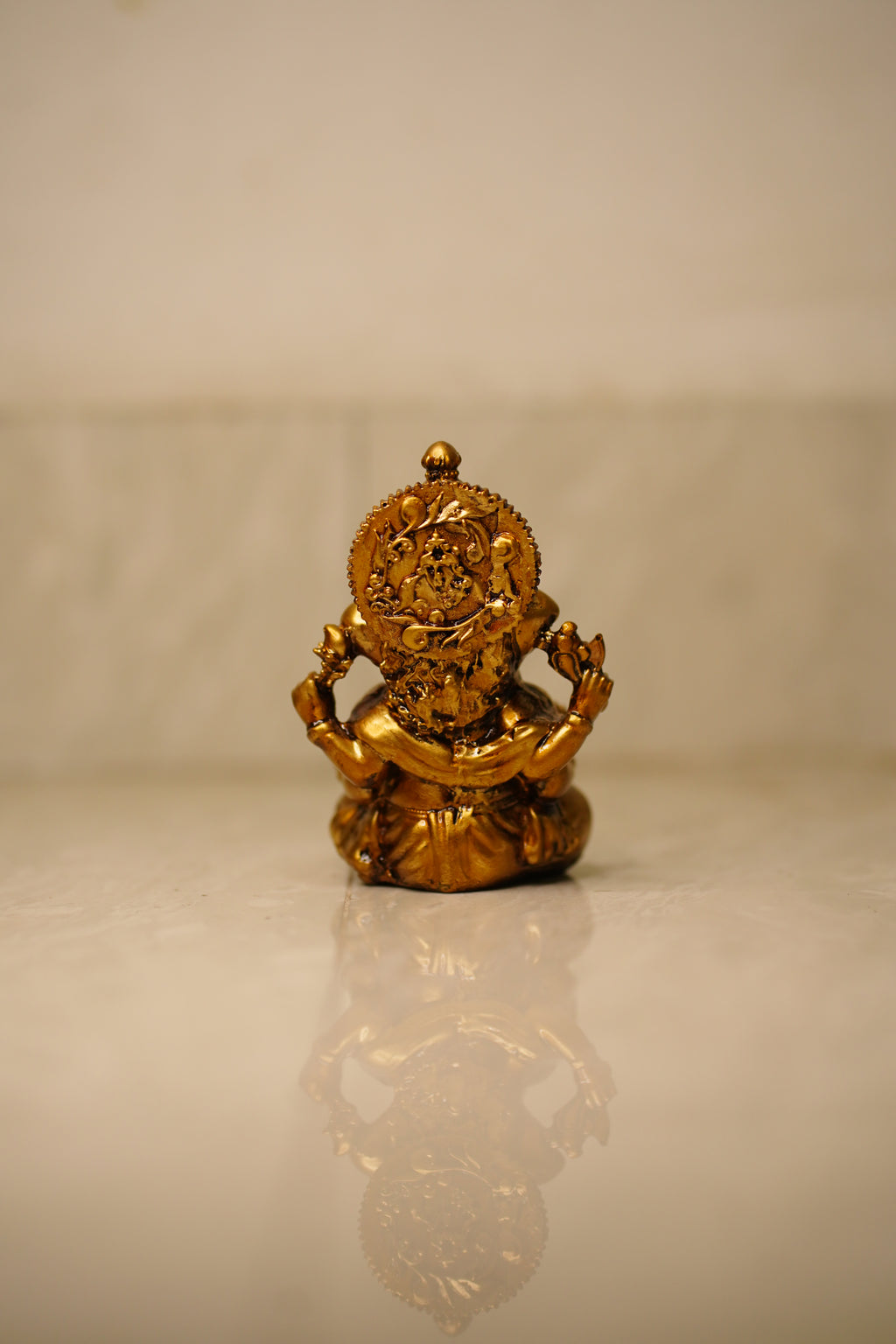 Lord Ganesha Idol – Gold Finish