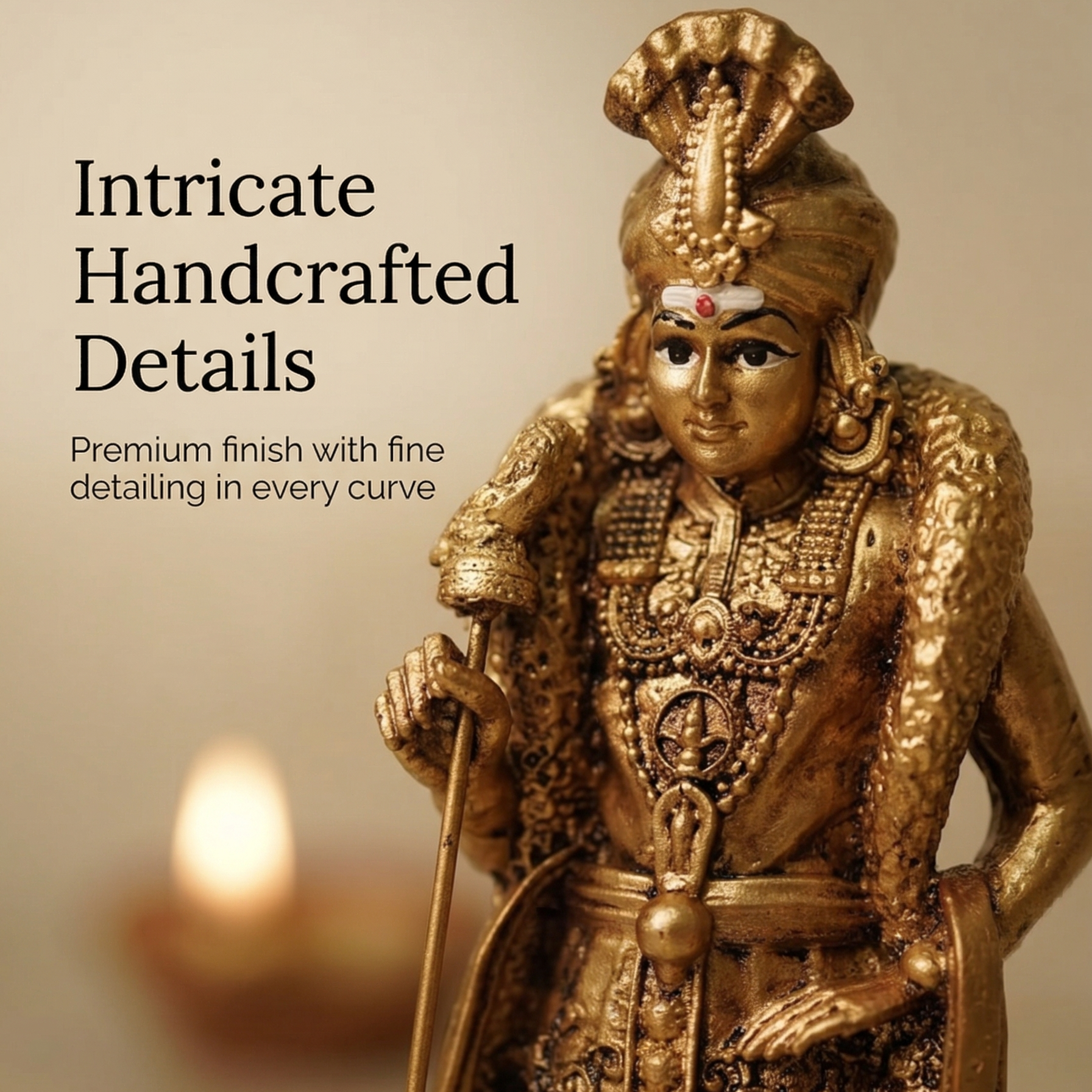 Raja Morgan– Royal Gold Finish