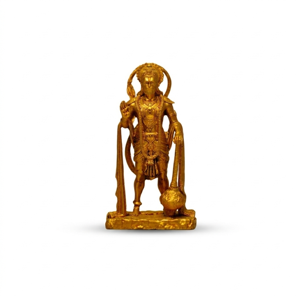 Sarangpur Hanuman ji – Gold Finish