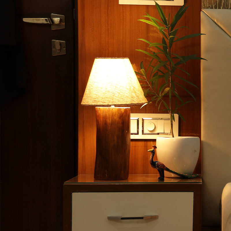 Lama 2 - Handcrafted Mango wood ambient lamp