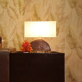 Semi Aure  - Handcrafted Seesham wood ambient lamp