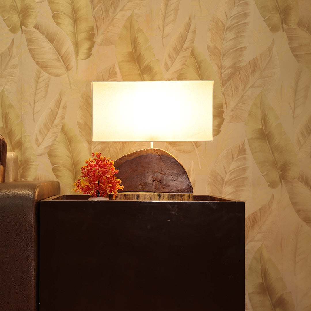 Semi Aure  - Handcrafted Seesham wood ambient lamp