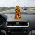 Sarangpur Hanuman ji for car dashboard – Gold Finish